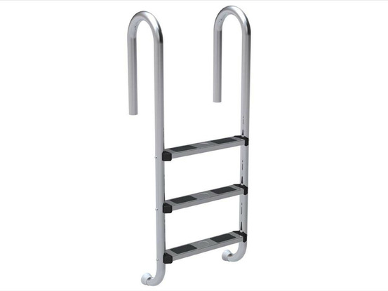 Echelle de piscine en acier inoxydable - 3 marches