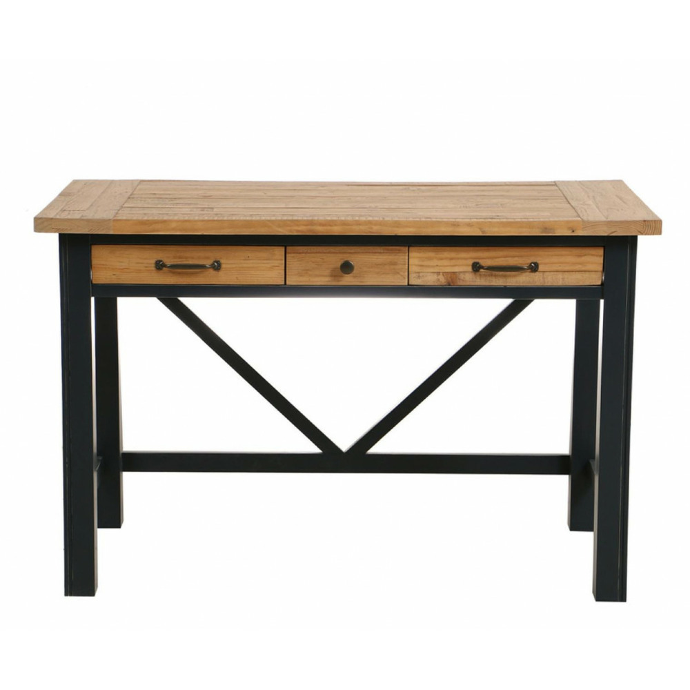 Bureau bois bleu - rivages interior's