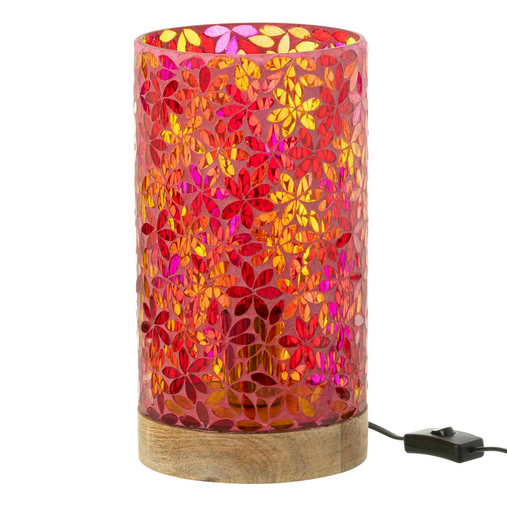 Lampe à poser mosaïque en verre 
