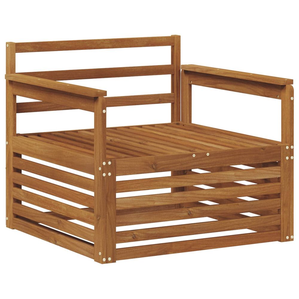 2 pc canapé d’extérieur naturel