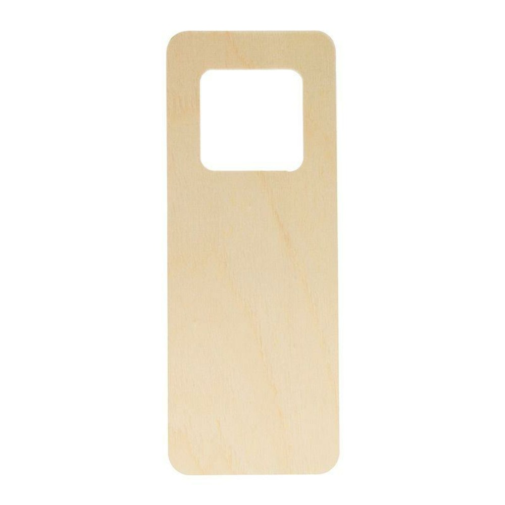 12 plaques de porte carrées