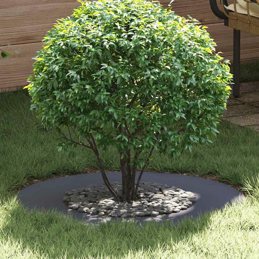 Adapté pour anneau d'arbre plat anthracite ø40 / 70 cm acier