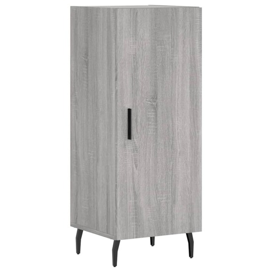 Buffet bahut commode armoire meuble de rangement organisateur cuisine salle de séjour salon sonoma 34,5 x 34 x 90 cm bois d'i