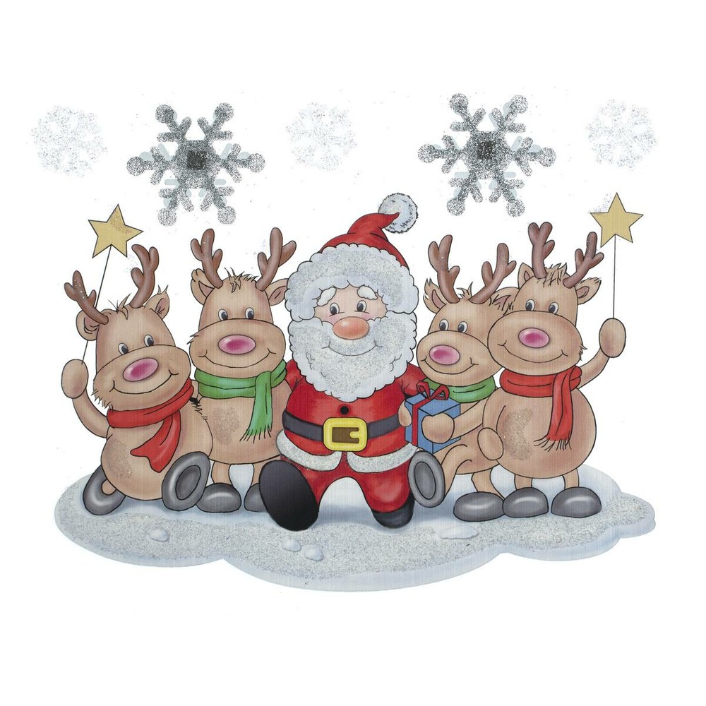 Stickers pop up père noël et compagnie