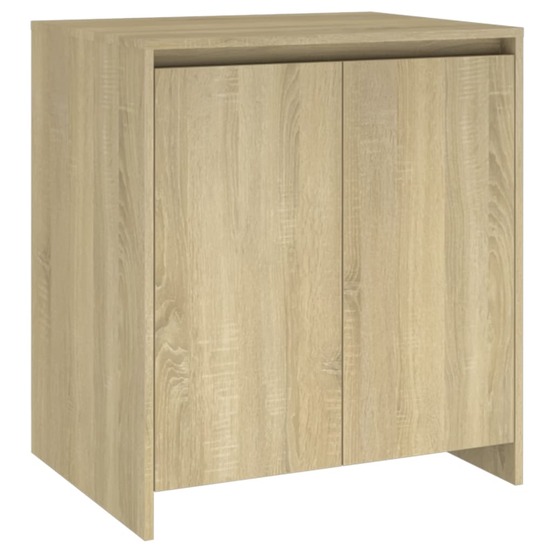 Buffet bahut commode armoire meuble de rangement organisateur cuisine salle de séjour salon sonoma 70 x 41 x 75 cm bois d'ing