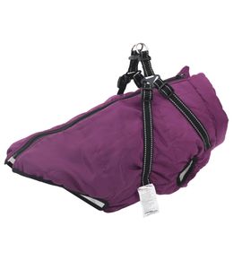 Manteau pour chien pourpre l68 fleece et polyester