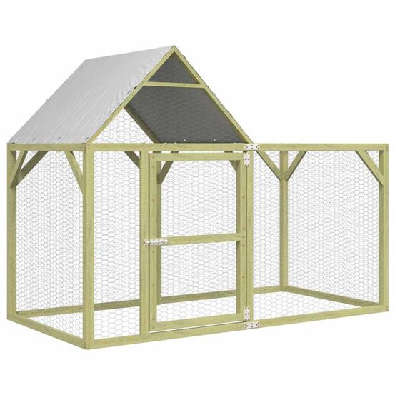 Poulailler 200x100x150 cm bois de pin massif imprégné