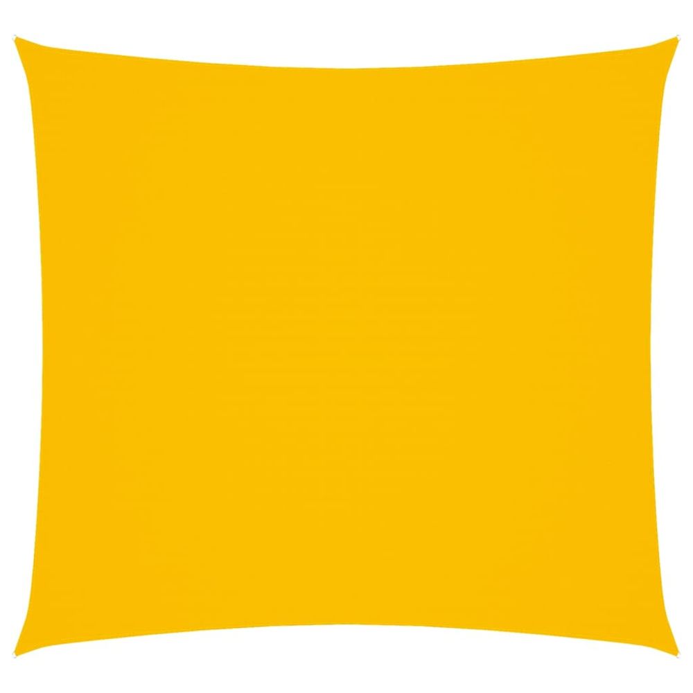 Voile de parasol tissu oxford carré 2x2 m jaune