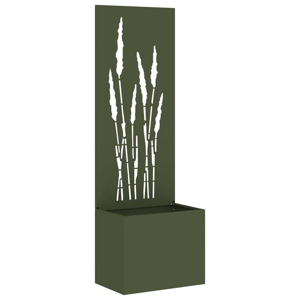 Écran de confidentialité de jardin vert olive 50 x 140 cm