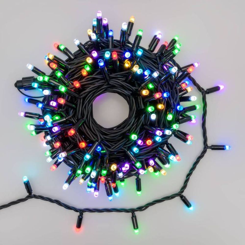 Guirlande rgb programmable professionnelle 230v mxl 200 maxi led 20m ip67 lotti