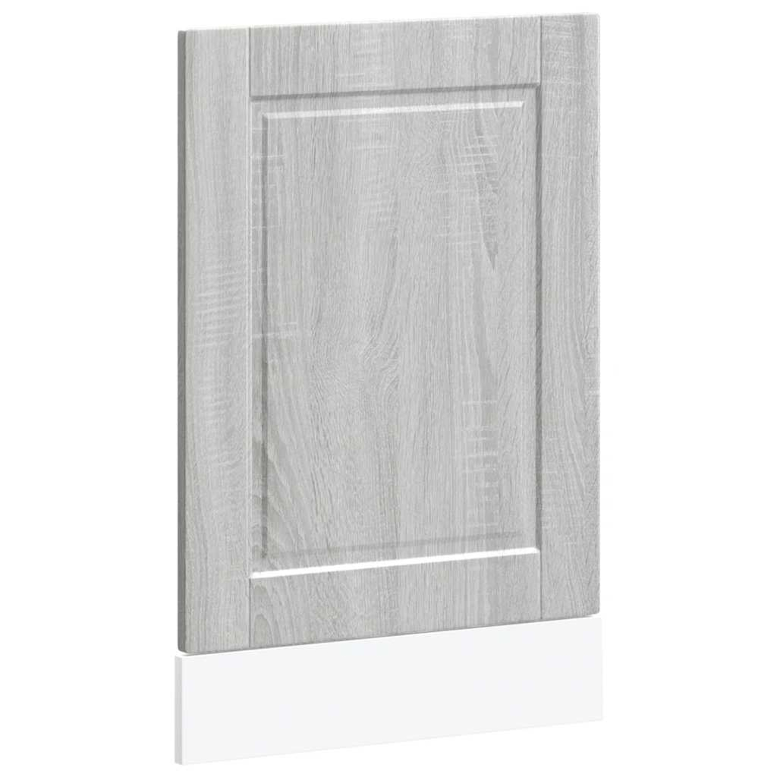 Panneau de lave-vaisselle porto sonoma gris 45x1,5x57 cm
