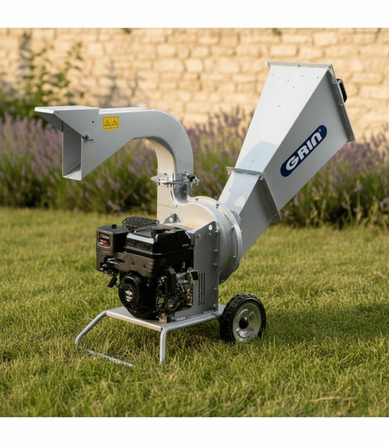 Broyeur thermique grin, 70mm, briggs stratton 306cc, démarrage électrique - bioch70