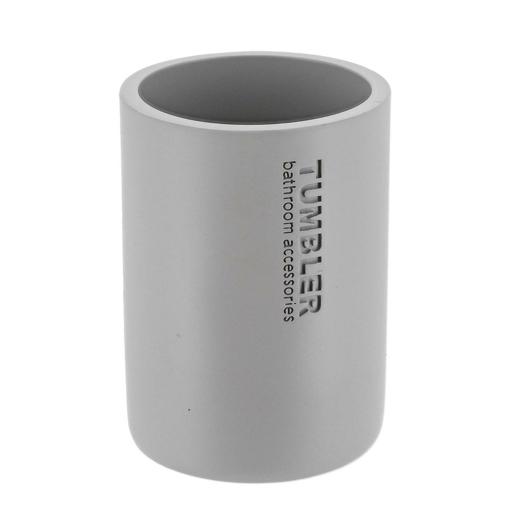 Gobelet polyresine - gris clair