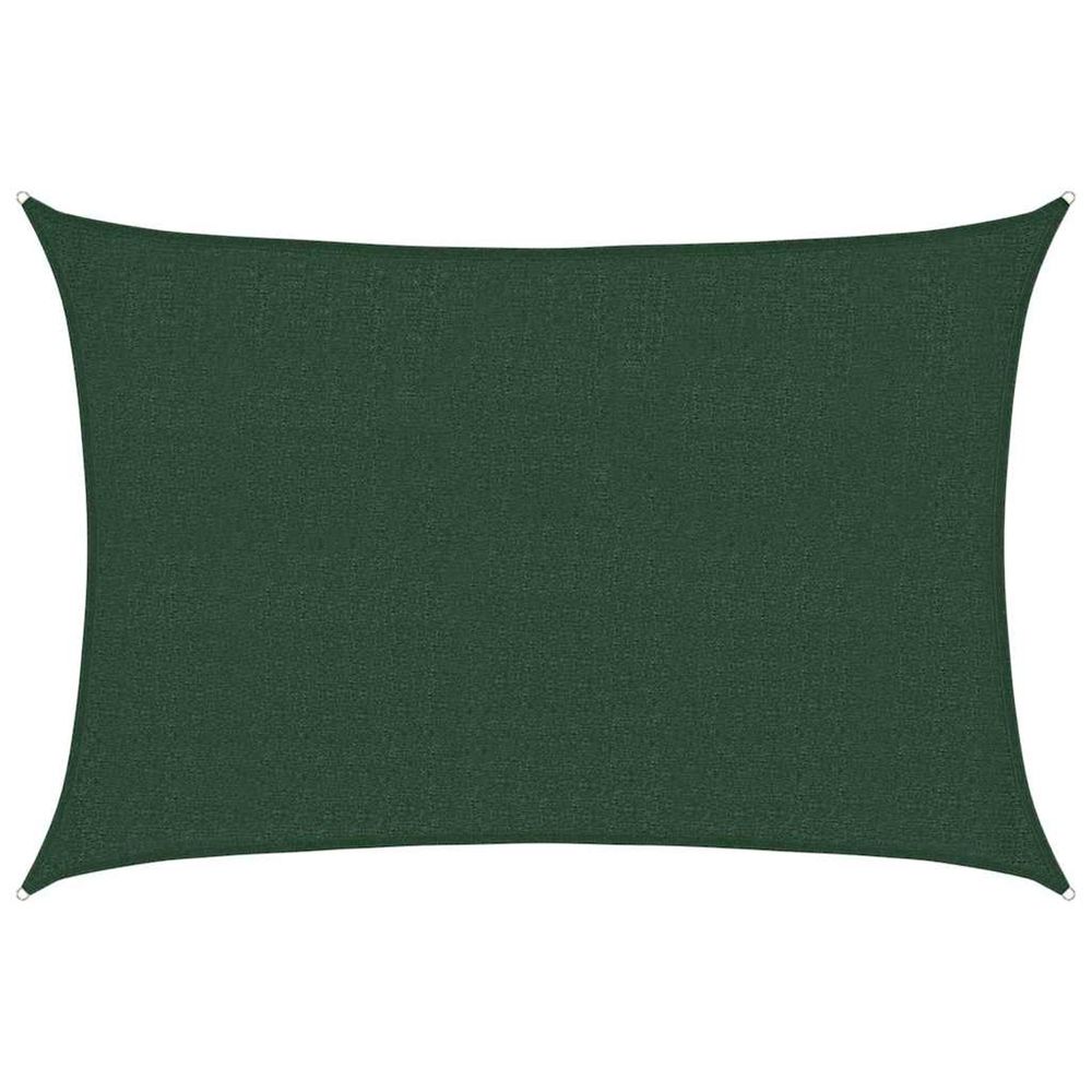 Voile d'ombrage 160 g/m² vert foncé 2,5x4 m pehd