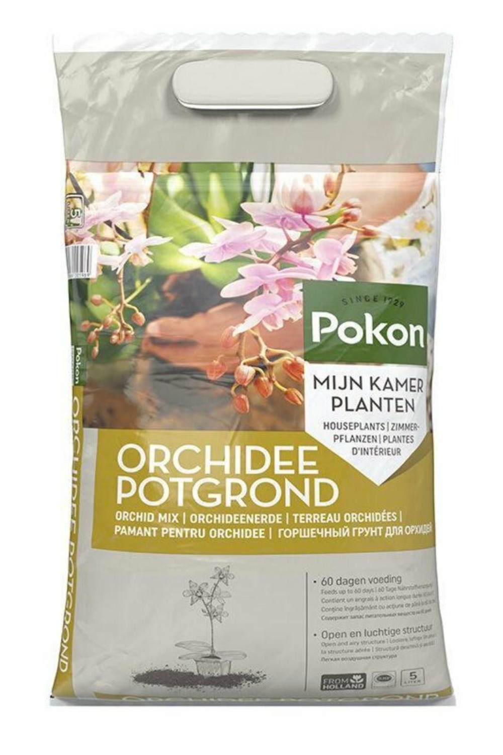 Terreau pour orchidées - 5l