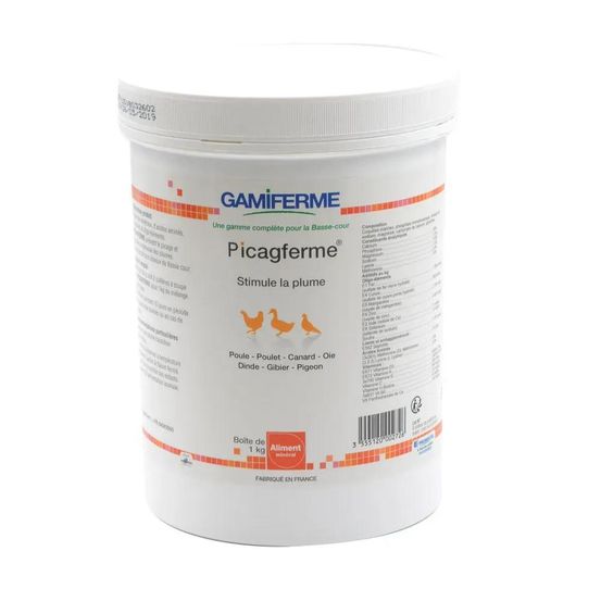 Picagferme, aliment minéral volaille 1kg - gamiferme