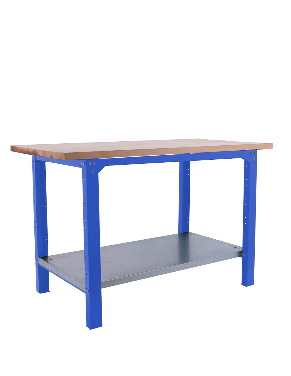 Etabli simonwork bt6 pro laminate 1200 bleu/hêtre bleu/hêtre 865x1200x750 - simonrack