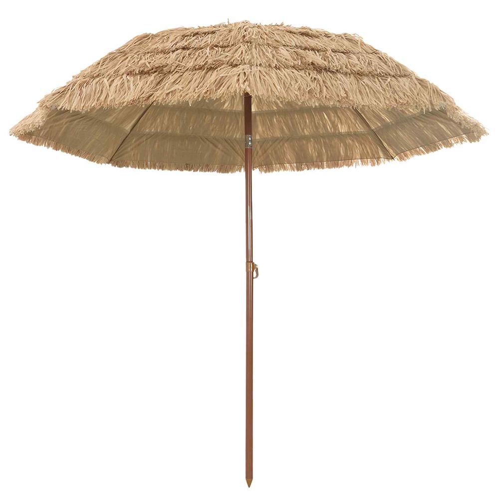 Parasol de jardin 255 x 255 x 255 cm polypropylène et polyester