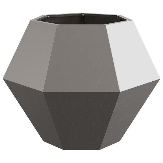 Jardinière d'extérieur rouillé 75 x 75 x 60 cm