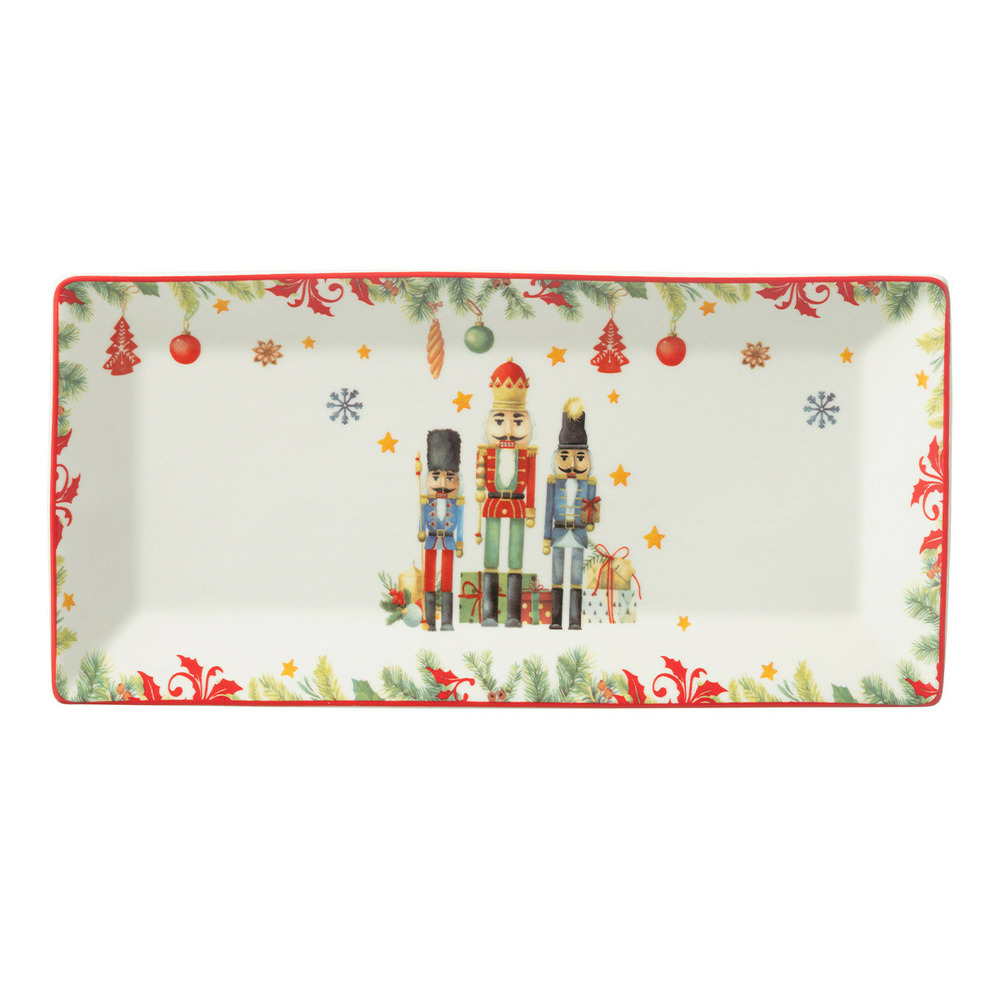 Assiette de présentation de noël 