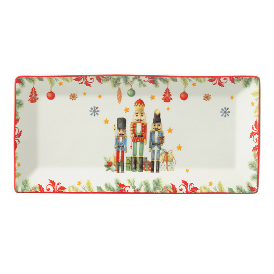 Assiette de présentation de noël