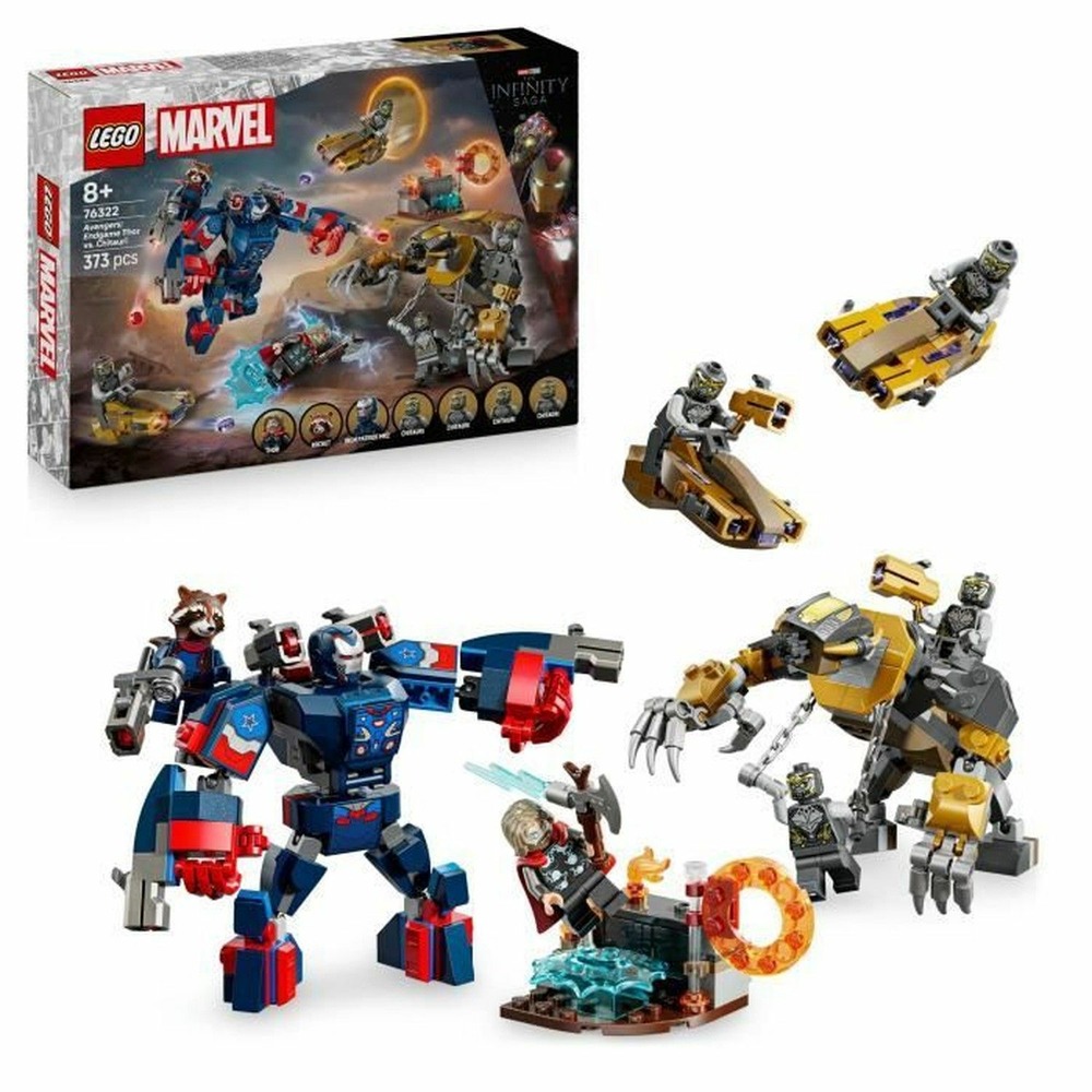Lego avengers : endgame thor contre chitauri