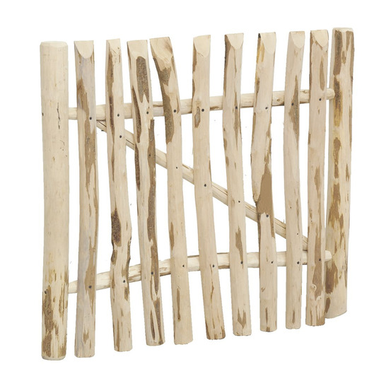 Portillon en noisetier