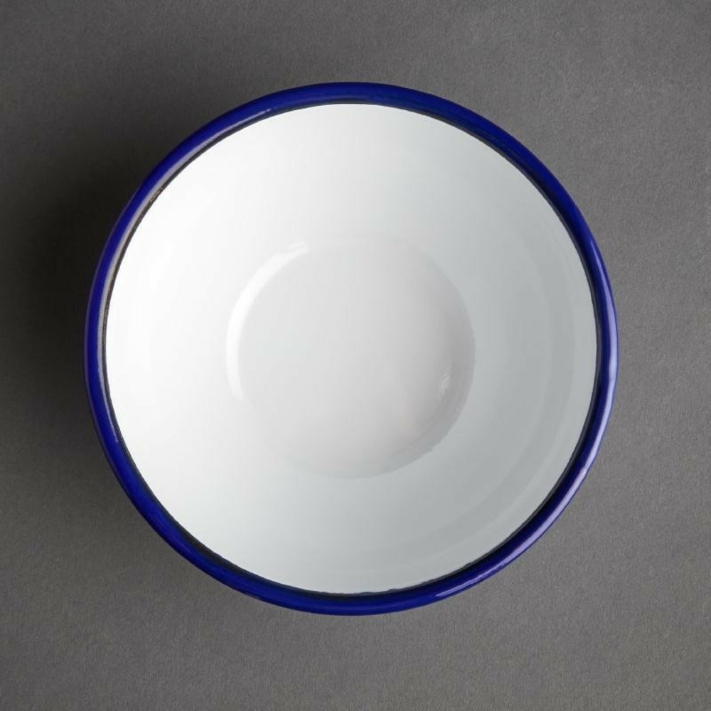 Bol acier émaillé ø 155 mm - lot de 6 - olympia