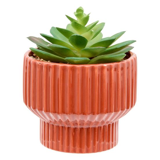 Plante artificielle nippo avec pot en céramique
