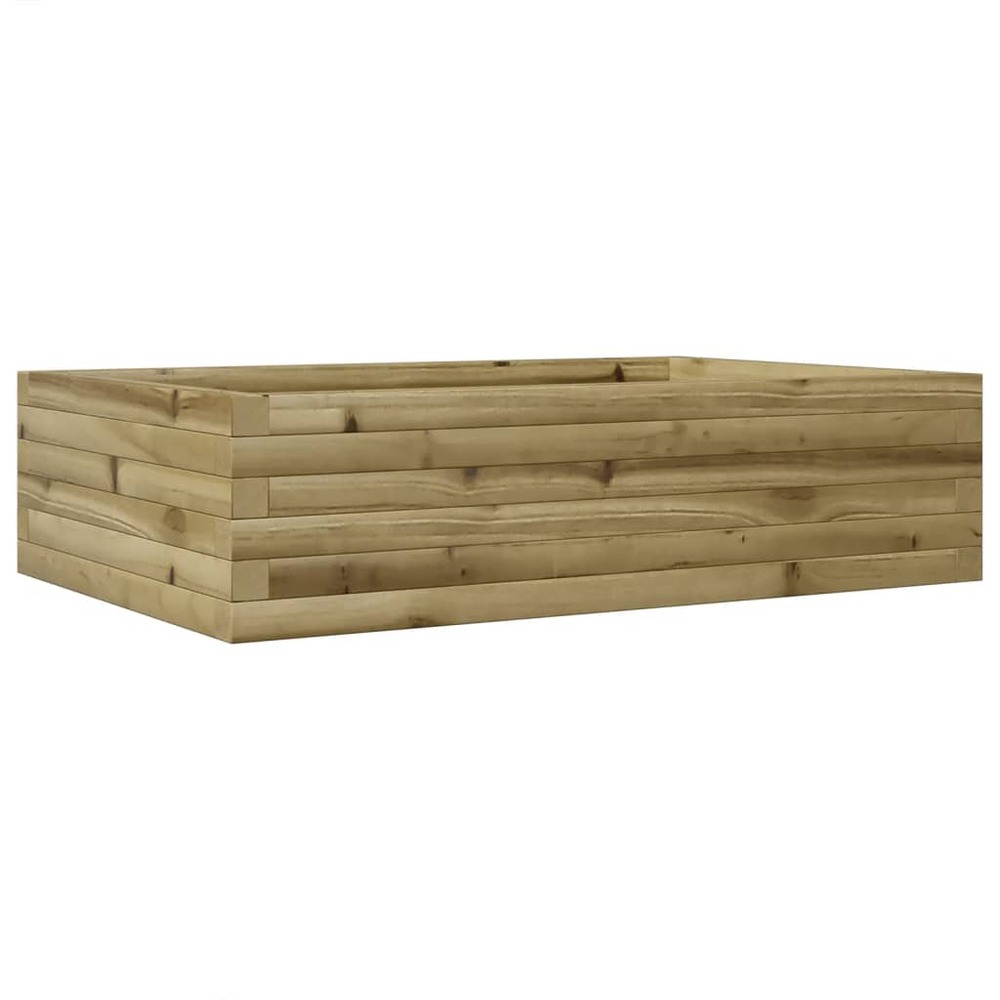 Jardinière 90x60x23 cm bois de pin imprégné