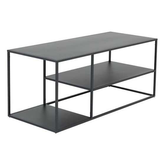 Table basse avec étagères