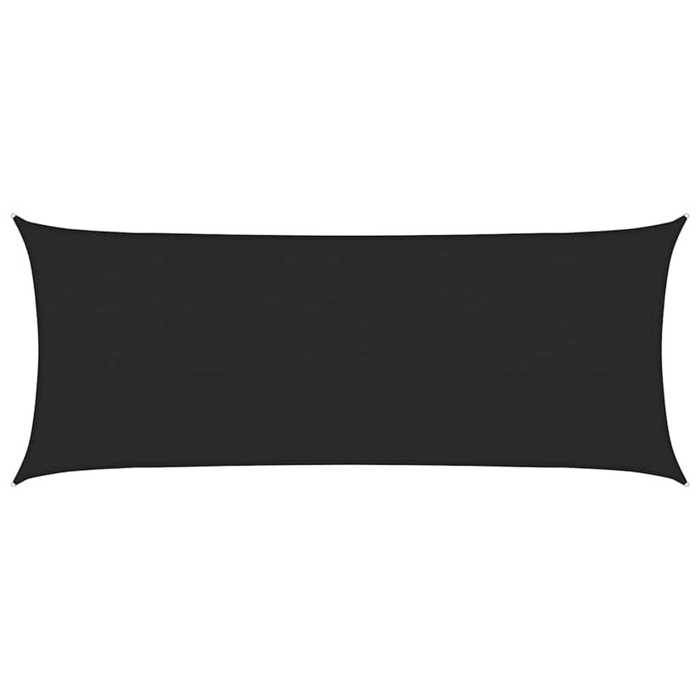 Voile d'ombrage 160 g/m² noir 2x5 m pehd