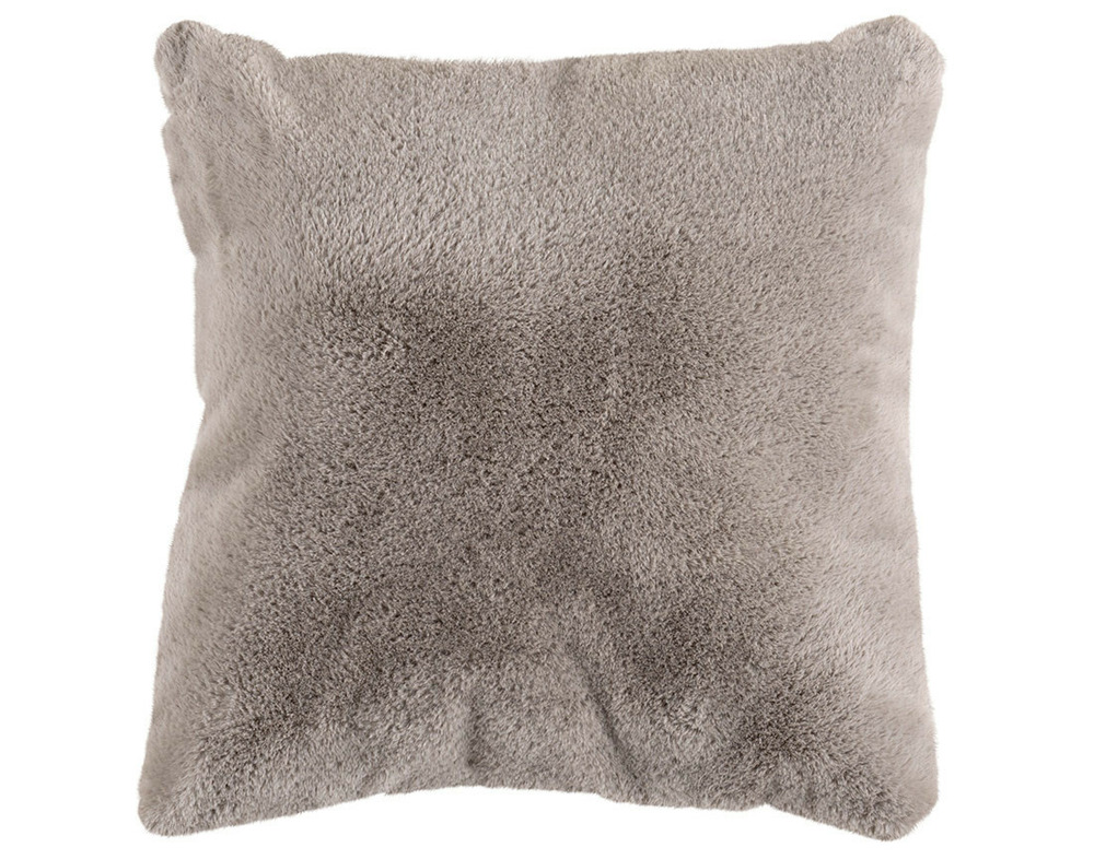 Joy - coussin - en fausse fourrure - 48x48 cm