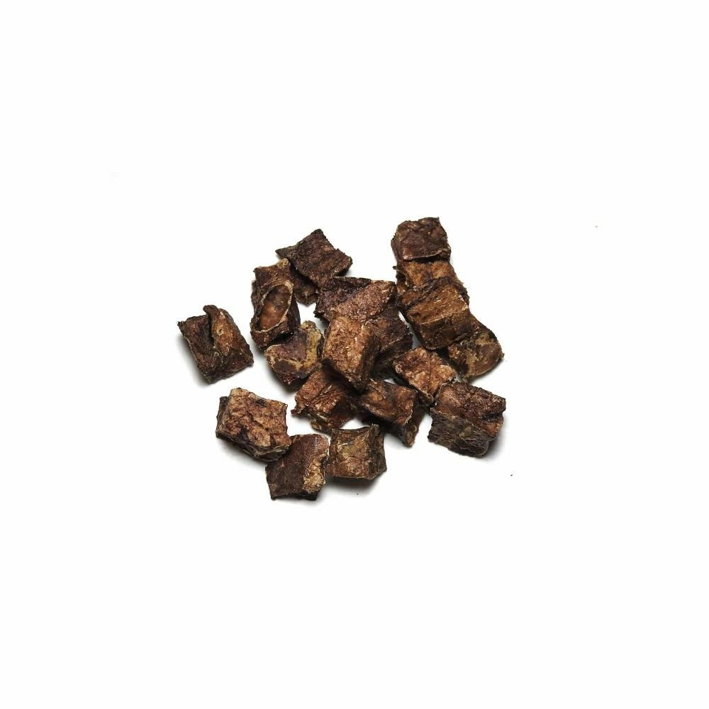 Cubes de poumon de cerf – friandises pour chiens – 100g