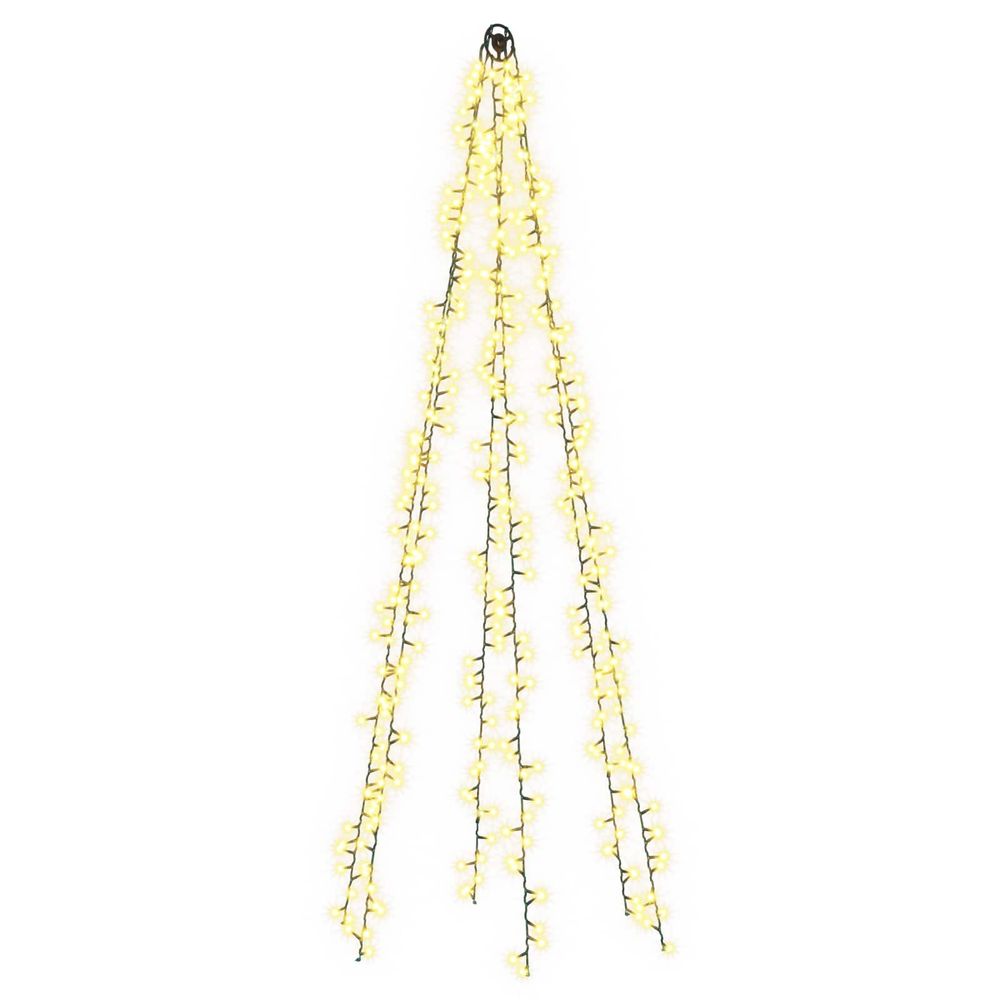Guirlandes lumineuses pour sapin de noël avec 6 led 540 led