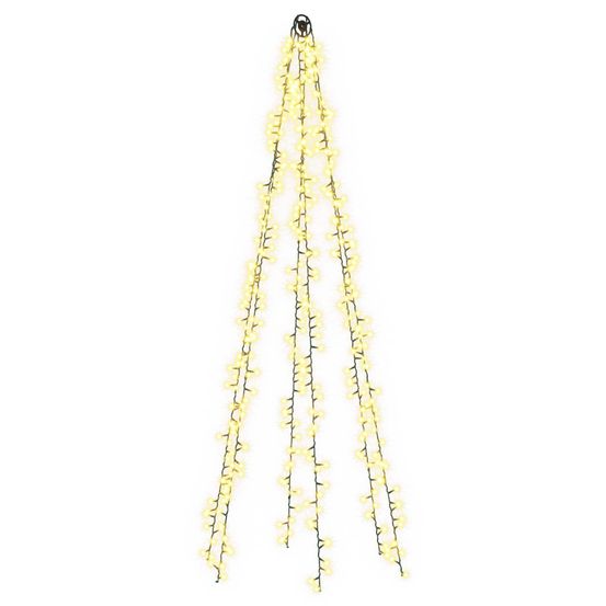 Guirlandes lumineuses pour sapin de noël avec 6 led 540 led