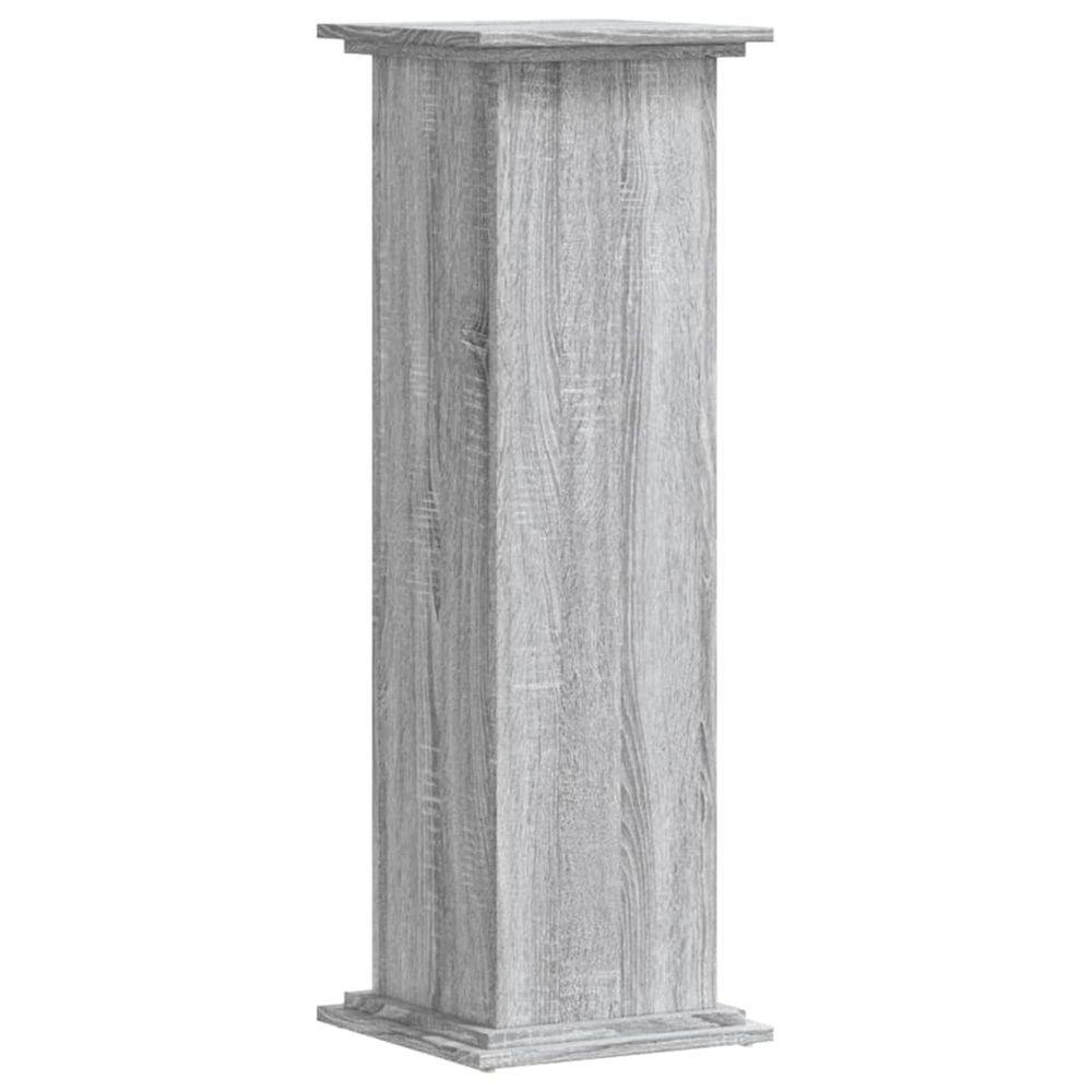 Support de plante sonoma gris 33 x 33 x 100 cm