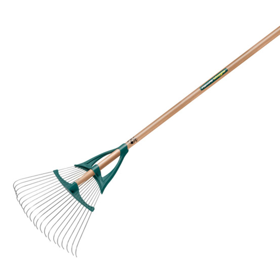 Balai à gazon xfil émousseur 20 dents manche bois certifié pefc 100%