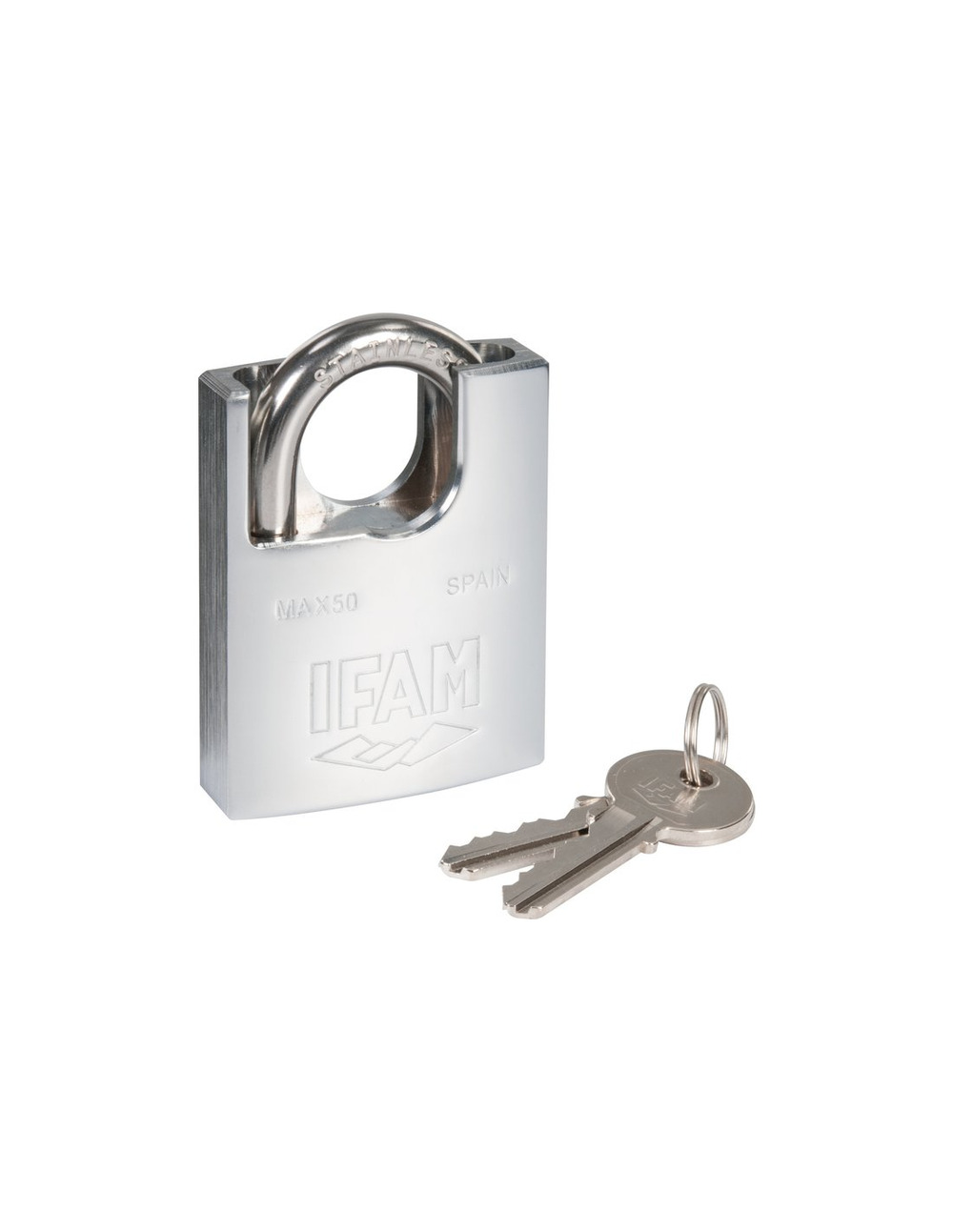 Cadenas max50 anse inox s'entr