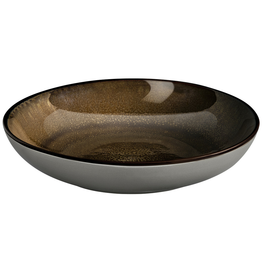 Feeling bronze - assiette gourmet 24.5 cm (lot de 6)