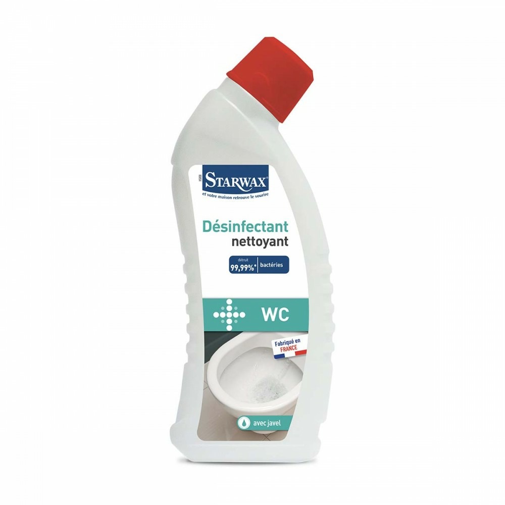 Nettoyant pour wc avec javel starwax 0,750 l