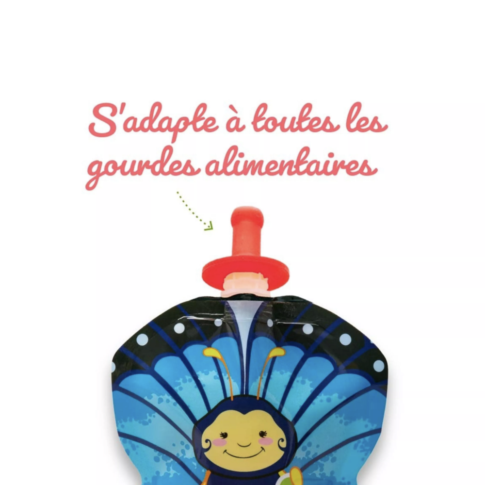 Squiz'top - embouts en silicone médical