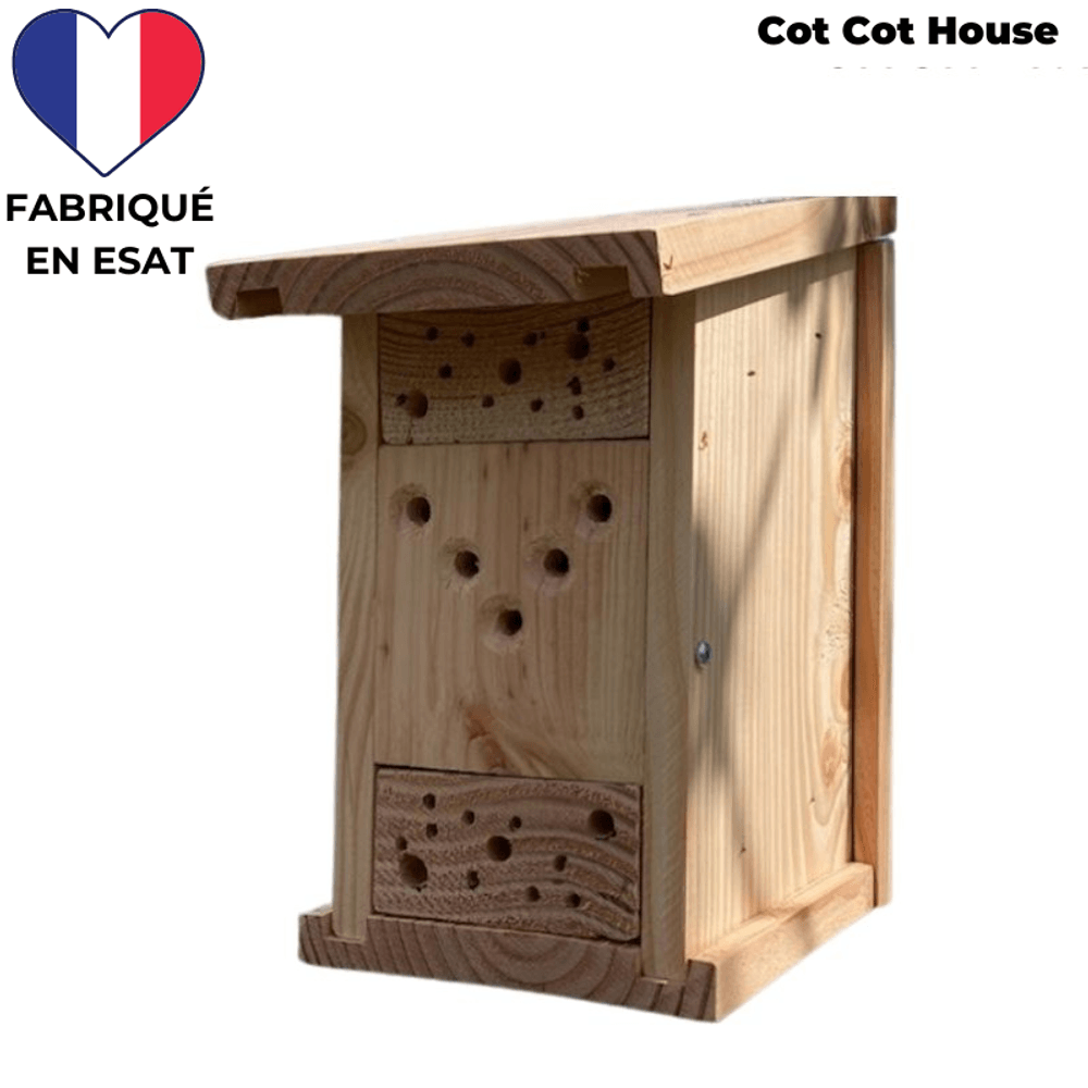 Hôtel à insectes en kit pour auxiliaires