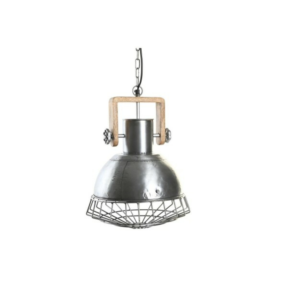 Suspension argenté marron argent 50 w (31 x 31 x 44 cm)