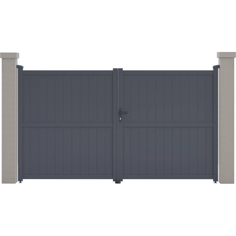 Portail aluminium 
