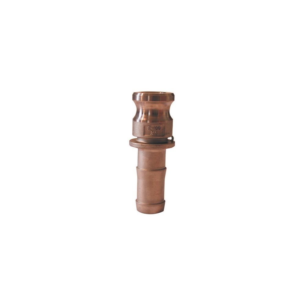 Raccord camlock male - embout cannelé en laiton - type e - ø a: 1''1/2 | ø b: 40