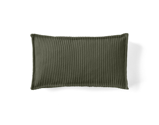 Stella - coussin - en velours côtelé - 32x57 cm