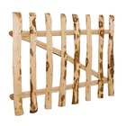 Portillon simple de clôture bois de noisetier 100x60 cm