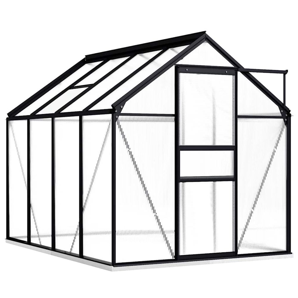 Serre avec cadre de base Anthracite