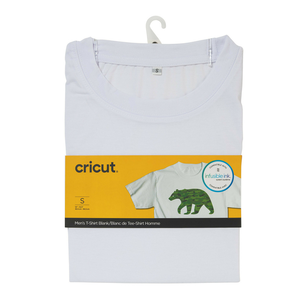 T-shirt homme à customiser blanc s - cricut
